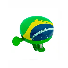 Buzina Sininho para Bicicleta Rontek Bandeira do Brasil