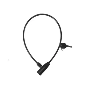 Cadeado com Cabo de Aço Flexível GTI 60cm x 6mm