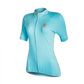 Camisa Ciclismo Feminina Blue Ice Mauro Ribeiro