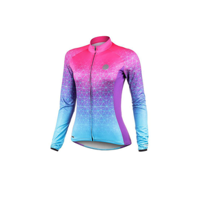 Camisa Ciclismo Feminina Manga Longa Weft Mauro Ribeiro