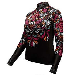 Camisa Ciclismo Manga Longa Feminina ASW Active Fancy