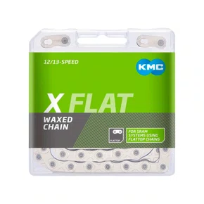 Corrente de Bicicleta KMC X Flat 126 Elos 12/13V para SRAM FlatTop