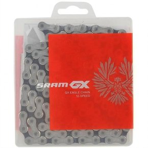 Corrente Sram PC-GX Eagle 126 Elos Prata