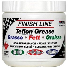 Graxa Finish Line Teflon Grease com Teflon para Bicicletas - Pote 457g