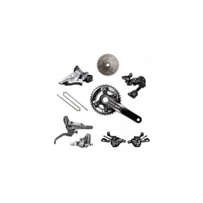 Grupo Shimano Deore XT M8000 2X11 11-46 Dentes