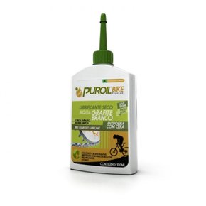 Lubrificante Seco Aqua Grafite Branco 100ml PUROIL Bike