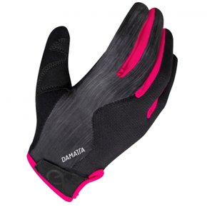 Luva Damatta Flames Gel Dedo Longo