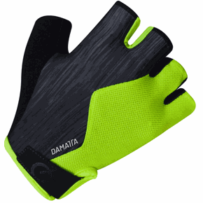 Luva de Ciclismo DaMatta Flames Gel Dedo Curto