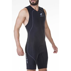 Macaquinho Multisport Triathlon Flets Masculino Preto