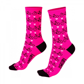 Meia Ciclismo HUPI Love Bike