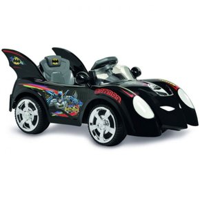 Mini Veículo Elétrico - Batmóvel com Controle Remoto 6V - Bandeirante