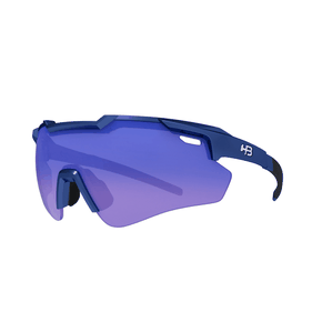 Óculos Ciclismo HB Shield Evo 2.0 Blue Chrome