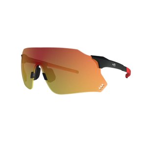 Óculos de Sol HB Quad X 2.0  Matte Black / Red Chrome
