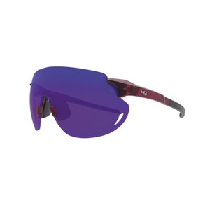 Óculos de Sol HB Quad Z 2.0 Cranberry / Blue Chrome