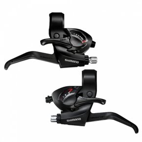 Passador de Marcha e Alavanca de freio Shimano Tourney ST-EF41 3x7
