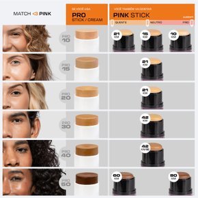 Protetor Solar Facial Pink Stick 10km 2 Unidades Pink Cheeks