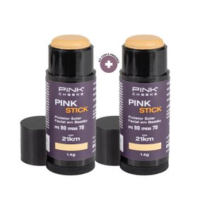 Protetor Solar Facial Pink Stick 21km 2 Unidades Pink Cheeks Protetor Solar Facial Pink Stick 21km 2 Unidades Pink Cheeks