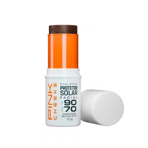 Protetor Solar Facial Pinkcheeks Pink Stick 80km FPS 90 FPUVA 70 15,5g Protetor Solar Facial Pinkcheeks Pink Stick 80km FPS 90 FPUVA 70 15,5g