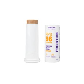 Protetor Solar Facial Pro Stick PRO15 FPS 96 14g Pink Cheeks
