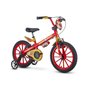 Bicicleta Infantil Nathor Homem de Ferro Aro 16