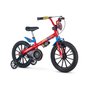 Bicicleta Infantil Nathor Spider Man Aro 16