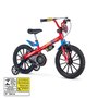 Bicicleta Infantil Nathor Spider Man Aro 16