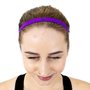 Faixa de Cabelo HUPI Kit 03 Preto Branco e Roxo