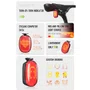 Farol Traseiro de Bicicleta Inteligente Navihoog B1
