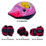 Kit de Proteção Infantil Feminino para Bicicleta Youyi