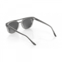 Óculos de Sol Hupi Bondi Cinza Fosco Lente Prata Espelhado