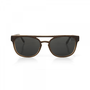 Óculos de Sol Hupi Bondi Marrom Fosco Lente Preto