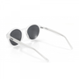 Óculos de Sol Hupi Kona Cristal Fosco Lente Roxo Espelhado