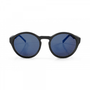 Óculos de Sol Hupi Kona Preto Fosco Lente Azul Espelhado