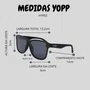 Óculos de Sol Yopp Hype Polarizado Uv400 Diamante