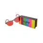 Óculos de Sol Yopp Polarizado Uv400 Gray Tu-ton Vermelho