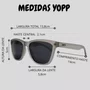 Óculos de Sol Yopp Polarizado Uv400 Leytoso Condensado