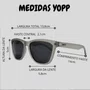 Óculos de Sol Yopp Polarizado Uv400 Leytoso Desnatado